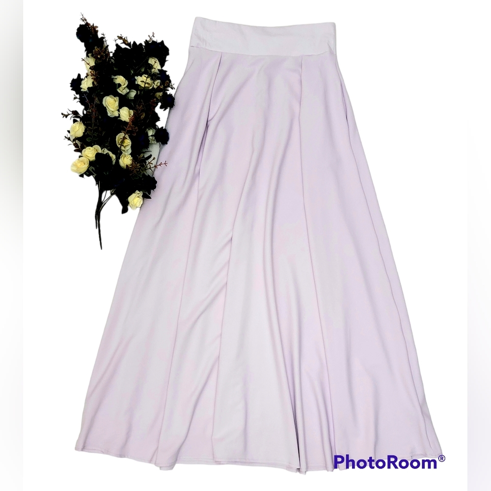 Lavender Formal Maxi Skirt